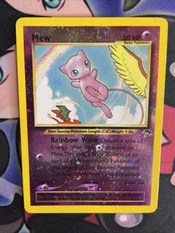Pokemon Mew TCG 1/18 Southern Islands Reverse Holo Promo. Double SWIRL 💫. NM - Image 2