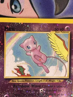Pokemon Mew TCG 1/18 Southern Islands Reverse Holo Promo. Double SWIRL 💫. NM - Image 3