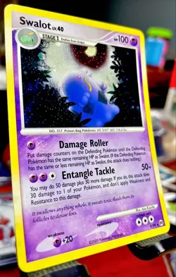 NM ⭐ Pokemon TCG Swalot 9/99 Holo Rare Arceus Holo 2009 - Image 2