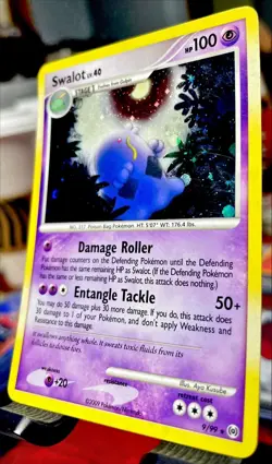 NM ⭐ Pokemon TCG Swalot 9/99 Holo Rare Arceus Holo 2009 - Image 3