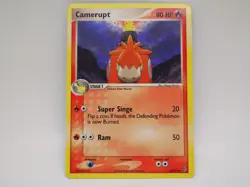 VLP Pokemon TCG Camerupt EX Dragon 24/97 Regular Uncommon - Image 1