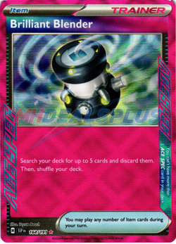 NM Pokemon Brilliant Blender - SV08: Surging Sparks (SV08) 164 ACE SPEC Rare - Image 1