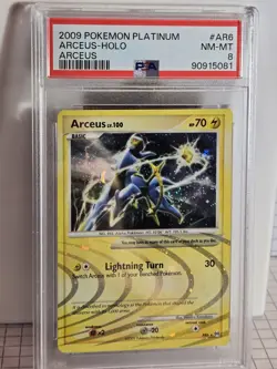 2009 Pokemon Platinum - Arceus Holo #AR6 - PSA 8 - Image 1