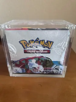 Pokemon TCG: Scarlet & Violet - Paradox Rift Booster Box In Acrylic Case 820650863998 - Image 1