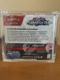 Pokemon TCG: Scarlet & Violet - Paradox Rift Booster Box In Acrylic Case 820650863998 - Image 3