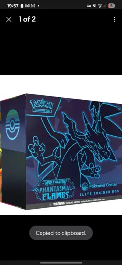 Phantasmal Flames Pokemon Center Elite Trainer Box ETB - PRESALE 14/11/2025 - Image 3