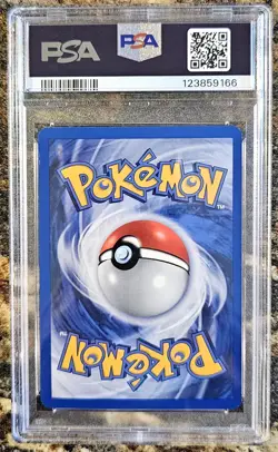 2001 Pokemon Black Star Pichu 35 Reverse Foil Holo PSA 9 MINT - Image 2