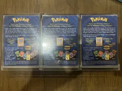 10 Pokemon Base Set Themed Decks 1999 - Factory Sealed w/Acrylic Cases! - Image 5