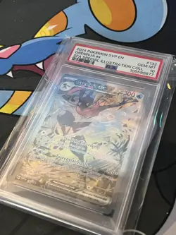 2024 POKEMON GRENINJA EX PSA 10 SVP EN BLACK STAR PROMO #132 - Image 3