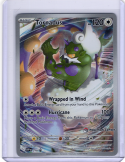 POKEMON 2025 TORNADUS SVP 210 POKEMON CENTER PROMO SCARLET VIOLET - MINT - Image 1