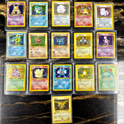 1999 Pokemon Complete Base Set 102/102 + Mew Promo, Red Checks Pikachu, 199 more - Image 3