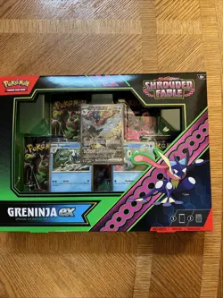 Pokemon Shrouded Fable Greninja EX Special Illustration Collection Box Sealed✅ - Image 1