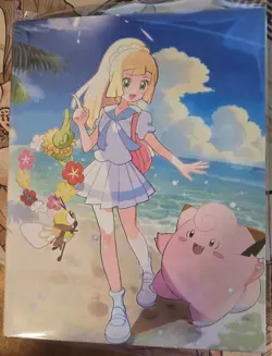 Pokemon Battle Partners Lillie File BINDER ONLY Japanese Scarlet & Violet | USA - Image 1