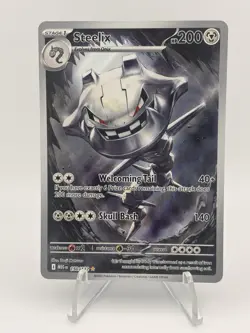 Pokemon Mega Evolutions Steelix IR FULL ART ENG 150/132 ✅ PSA 10 CONTENDER ✅ - Image 1