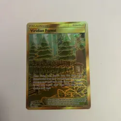 Pokemon TCG Viridian Forest Holo Secret Rare. Unified Minds 256/236. - Image 1