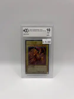 The Winged Dragon of Ra - Yu-Gi-Oh Legendary Collection - Graded BCCG 10 - Image 1