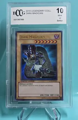 Yu-Gi-Oh 2010 Legendary Collection - Dark Magician BCCG Gem MINT 10 (A002) - Image 1