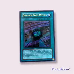 Yugioh TCG Diffusion Wave Motion RDS-ENSE1 Ultra Rare NM Limited Edition Holo - Image 1