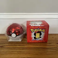 SEALED Burger King Mewtwo Red Pokemon 23K Plated Trading Card Pokeball Red - Image 1