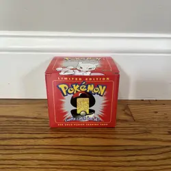 SEALED Burger King Mewtwo Red Pokemon 23K Plated Trading Card Pokeball Red - Image 2