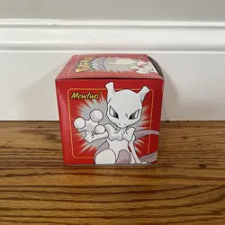 SEALED Burger King Mewtwo Red Pokemon 23K Plated Trading Card Pokeball Red - Image 3