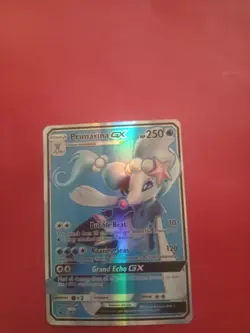 Primarina GX SM39 Sm Holo Pokemon card lightly used - Image 1