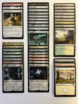 MTG Magic The Gathering Cloud, Ex-SOLDIER ⚔ Budget 100 Card Commander Deck - Image 4