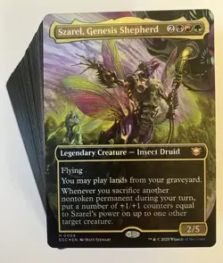 MTG Magic The Gathering Szarel, Genesis Shepherd Budget 100 Card Commander Deck - Image 1
