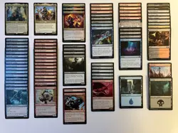 MTG Magic The Gathering Admiral Beckett Brass Budget 100 Card Commander Deck - Image 2