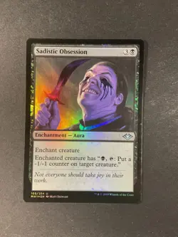 Sadistic Obsession - Modern Horizons - Magic the Gathering - MTG - Image 1