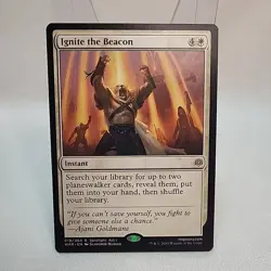 Ignite The Beacon MTG WAR NM Near Mint Regular Non Foil Fast Shipping Canadian - Image 1