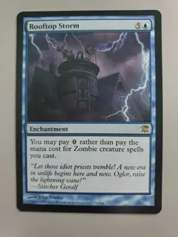 MTG Rooftop Storm Innistrad Regular Rare - Image 1