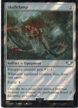 MTG: Warhammer 40,000: Surge Foil Skullclamp: Lightly Played Condition - Image 1