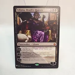 Liliana Deaths Majesty MTG The List AKH NM Near Mint Fast Shipping From Canada - Image 1
