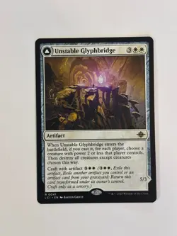 Unstable Glyphbridge The Lost Caverns of Ixalan Magic the Gathering MTG - Image 1