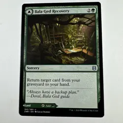 MTG Bala Ged Recovery / Bala Ged Sanctuary - Zendikar Rising Regular #180/280 - Image 1