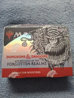 MTG Adventures In The Forgotten Realms Collector Booster Box ENGLISH - SEALED - Image 1