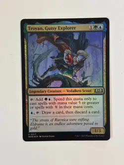 Troyan, Gutsy Explorer Wilds of Eldraine Foil Magic the Gathering MTG - Image 1