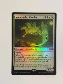 Wilds of Eldraine Magic: The Gathering Moonshaker Cavalry MTG FOIL - Image 1