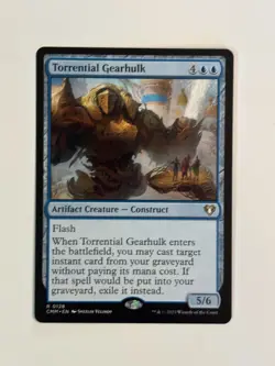 Torrential Gearhulk Commander Masters Magic the Gathering MTG - Image 1