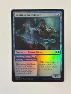 Vantress Transmuter Wilds of Eldraine Foil Magic the Gathering MTG - Image 1