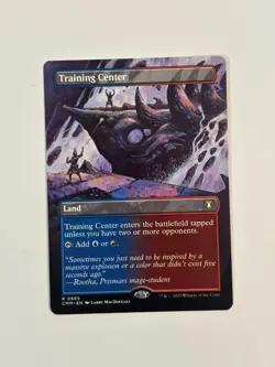 Training Center (Borderless) Commander Masters Magic the Gathering MTG - Image 1