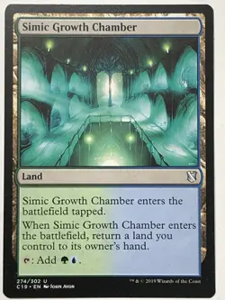 MTG TCG - Simic Growth Chamber 274/302 Commander 2019 - NM (Free Shipping $5+) - Image 1