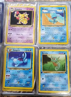 pokemon cards lot 20 vintage holo near mint or better, JU, FO, TR, BS, N1 series - Image 5