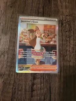 Jasmine's Gaze - 245/191 - Pokemon TCG SV08 Surging Sparks SIR Full Art - NM - Image 1