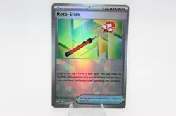 Roto-Stick 127/131 Poke Ball Holo Prismatic Evolutions Pokemon Card - Image 1