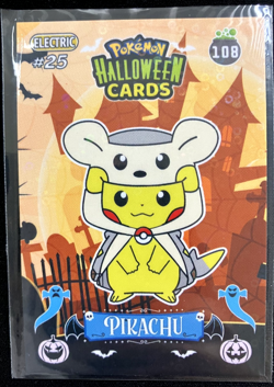 Pikachu Poncho Togedemaru #108 - Circle Holo -Collectoons Halloween 2025-Pokemon - Image 4
