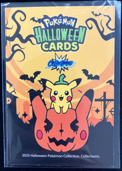Pikachu Poncho Togedemaru #108 - Circle Holo -Collectoons Halloween 2025-Pokemon - Image 5