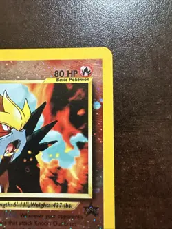 Entei 34 Reverse Cosmos MP Pokemon TCG Blaxk Star Promo WOTC Spell Of The Unown - Image 3