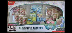 Pokemon TCG Scarlet & Violet 151 Blooming Waters Premium Collection Box Sealed - Image 1